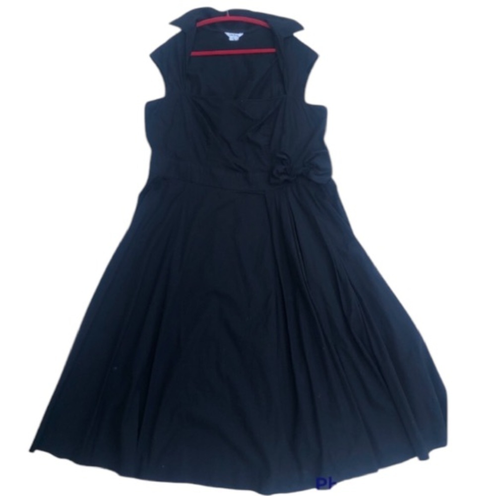 Chic Star PinUp fit & flare gothic midi dress 26